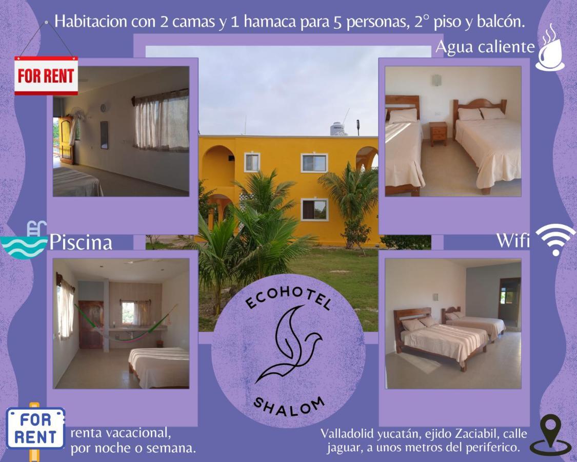 Ecohotel Shalom Valladolid  Buitenkant foto